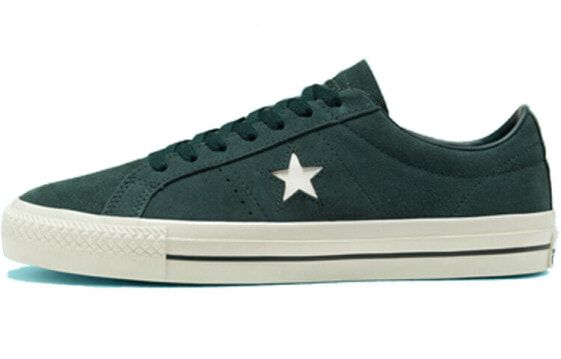 Converse one star Pro Ox 防滑耐磨 低帮 板鞋 男女同款 绿白 / Кроссовки Converse One Star Pro Ox 166024C