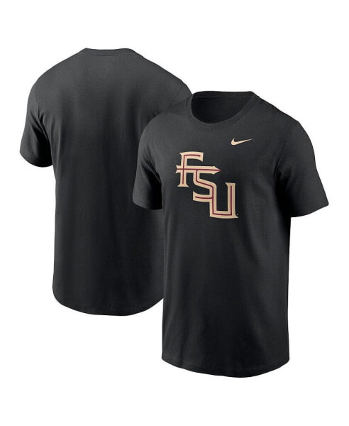 Men's Black Florida State Seminoles Primetime Evergreen Alternate Logo T-Shirt