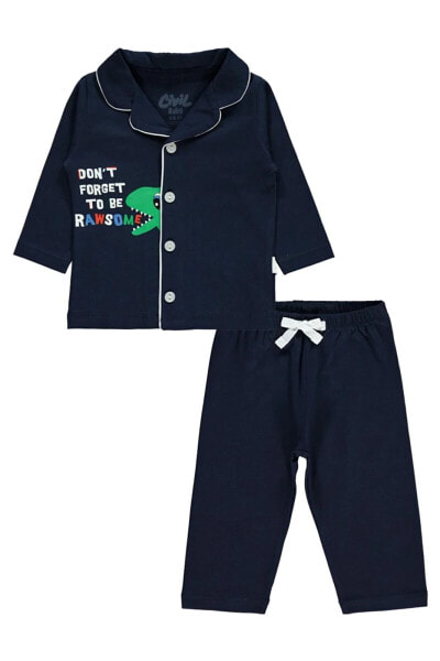 Пижама Civil Baby Gray Pajama  6-18 Months