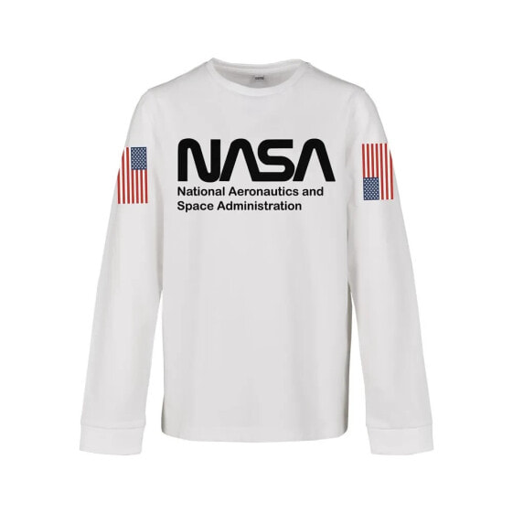 MISTER TEE Nasa Worm long sleeve T-shirt