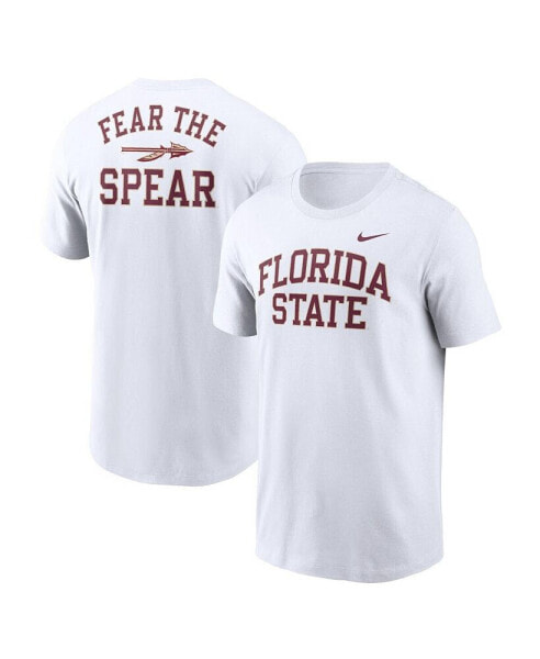 Men's White Florida State Seminoles Blitz 2-Hit T-Shirt