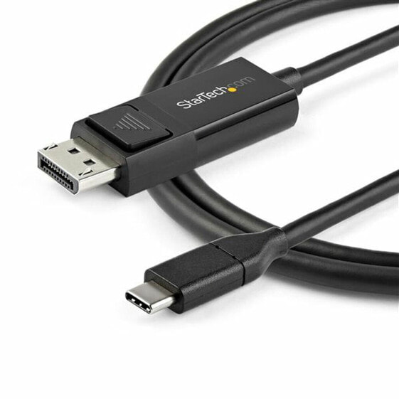 Адаптер USB C—DisplayPort Startech CDP2DP2MBD Чёрный