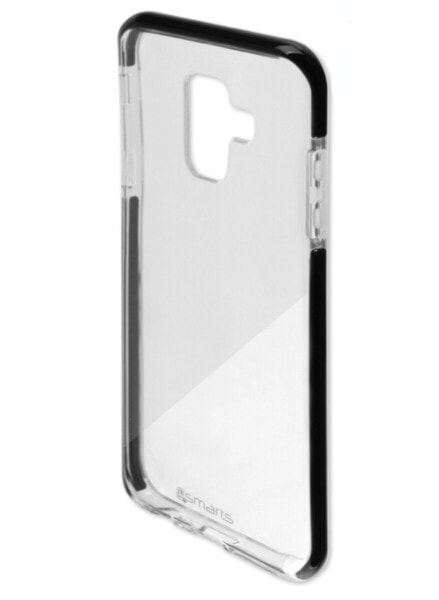 4smarts Airy-Shield - Cover - Samsung - Galaxy A6 Plus - 15.2 cm (6") - Black,Transparent