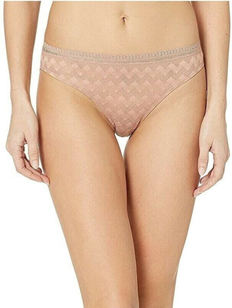 Else 176474 Womens Maze Sheer Lace Bikini Brief Underwear Suntan Size X-Small