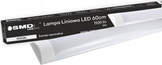 Lampa sufitowa UN OPRAWA SUFITOWA 220-240V 18W 4000K 1500LM 60CM (1 SZT)