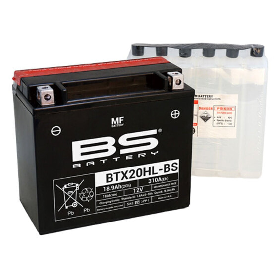 BS BATTERY BTX20HL Battery 12V