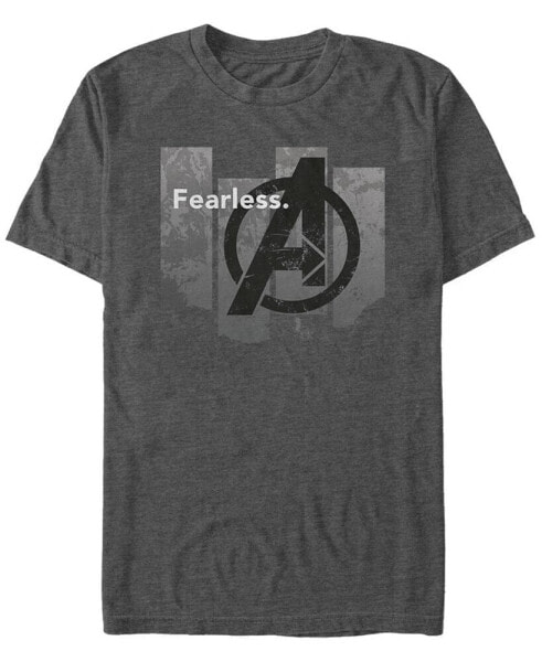 Marvel Men's Avengers Endgame Fearless Panel, Short Sleeve T-shirt