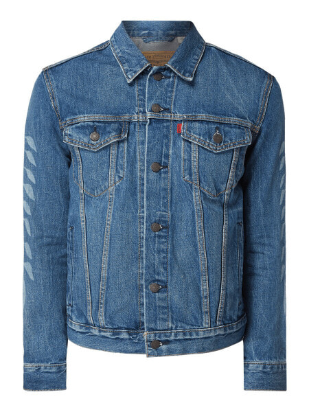 Levi's X Justin Timberlake Trucker Jacket Fresh Sleeves Medium Wash 761040001