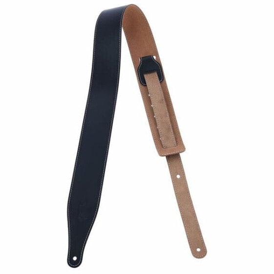 Levys CL Leather Strap 2,5" BK