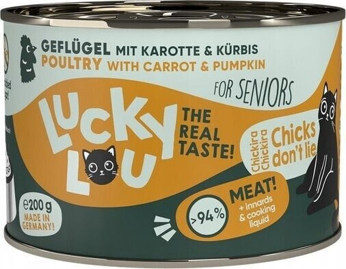 Lucky Lou Lucky Lou Lifestage Senior Drób puszka 200g