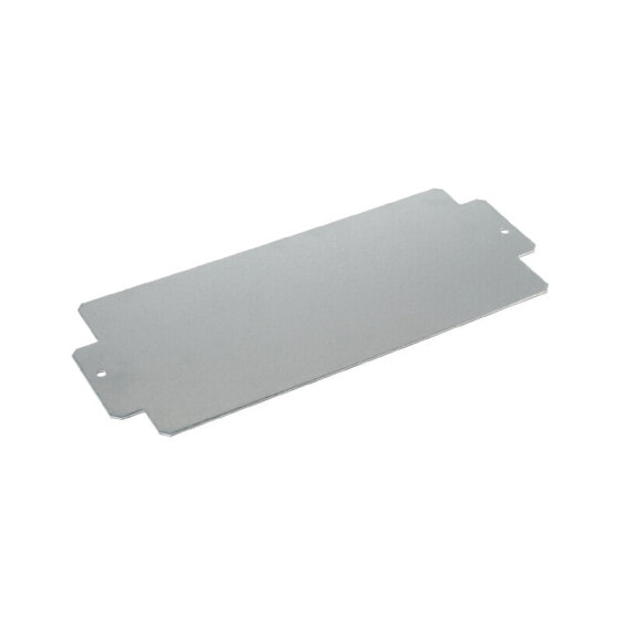 Weidmüller MOPL K7 STAHL - Mounting plate - Silver - Galvanized steel - 334 mm - 2 mm - 144 mm