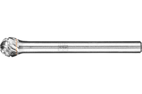 PFERD 21212684 Frässtift Kugel Länge 35 mm Produktabmessung O 5 Arbeits-Laenge 4