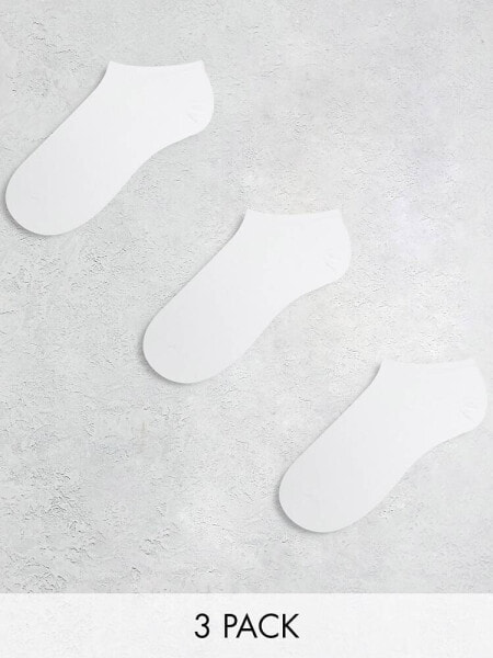 Weekday 3-pack trainer socks- white 