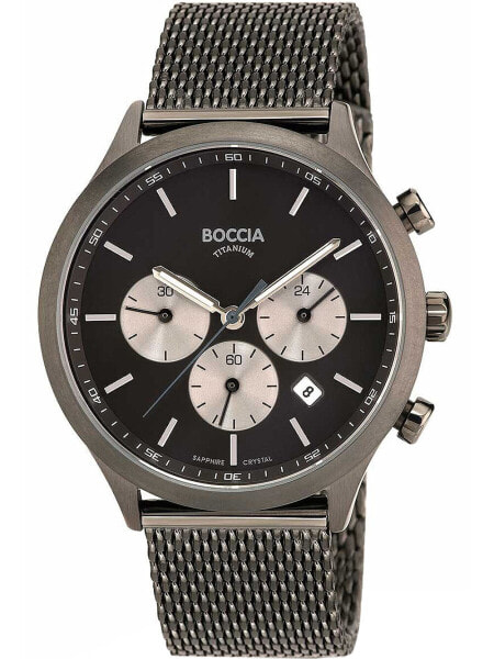 Часы Boccia 3750-06 Titanium Chronograph