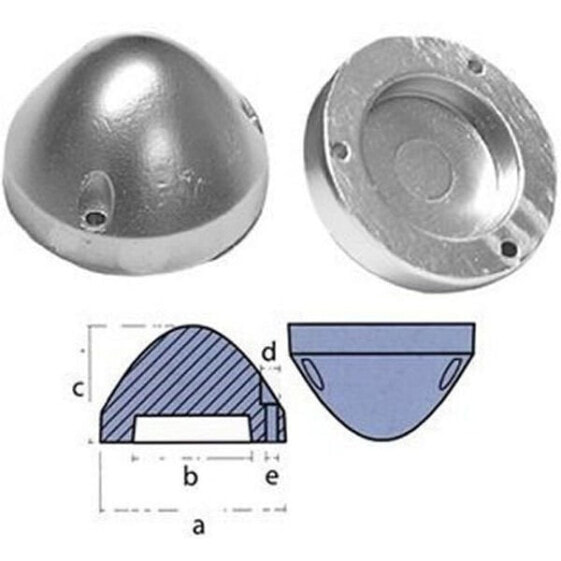 Палубное оборудование Tecnoseal Анод Макс Prop TEN00487