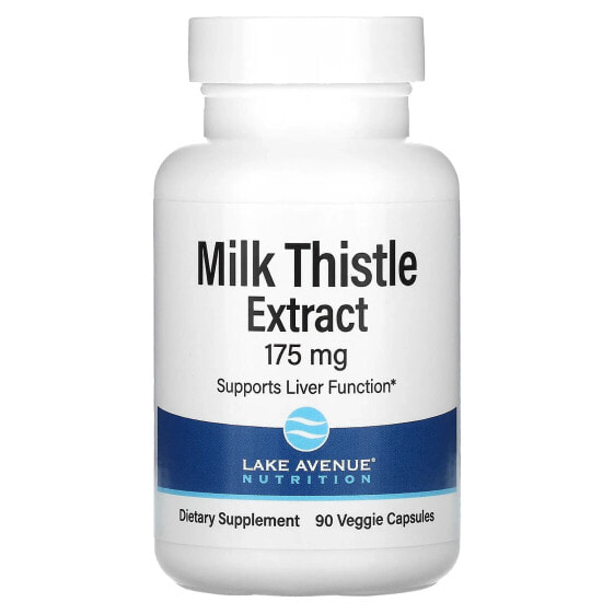 Milk Thistle Extract, 175 mg, 90 Veggie Capsules