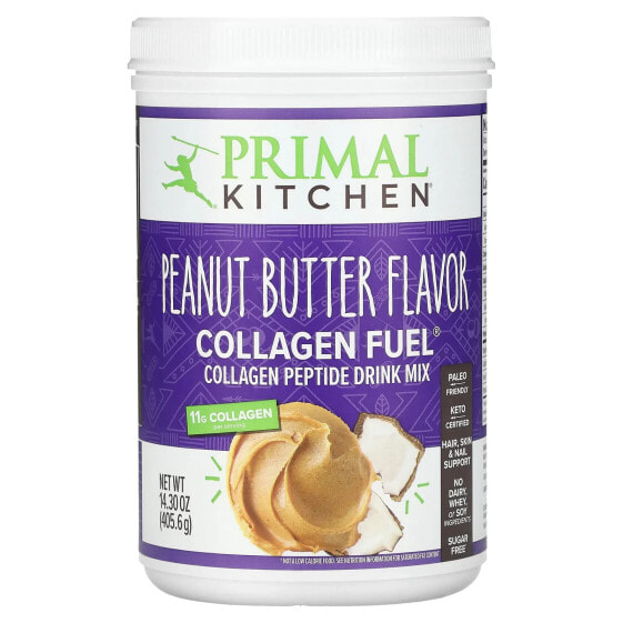 Collagen Fuel, Peanut Butter, 14.3 oz (405.6 g)