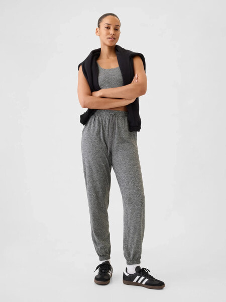 GapFit Lightweight Brushed Jersey Joggers