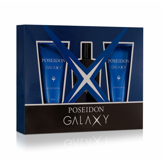 Мужской парфюмерный набор Poseidon Galaxy 3 Предметы