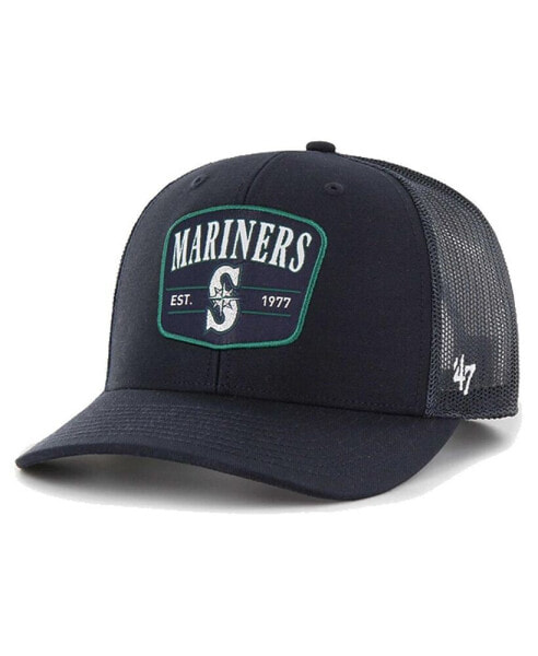 47 Brand Men's Navy Seattle Mariners Squad Trucker Adjustable Hat