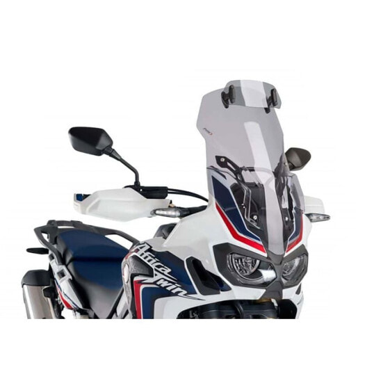 PUIG Touring Windshield With Visor And Support Honda CRF1000L Africa Twin/Africa Twin Adventure Sports
