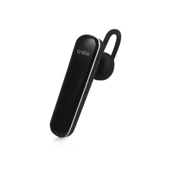 SBS Multipoint Bluetooth headset with earpiece - Headset - Ear-hook,In-ear - Calls & Music - Black - Monaural - Multi-key