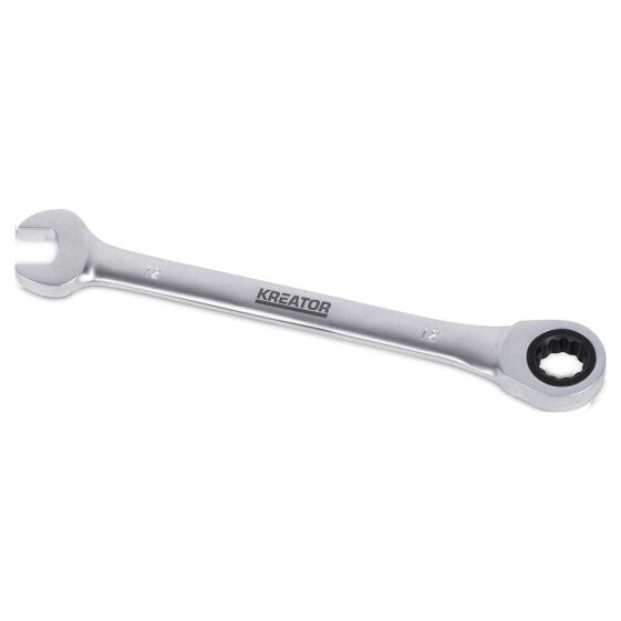 KREATOR Ratchet 12x178 mm Combination Wrench