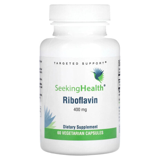 Витамин Seeking Health Рибофлавин, 400 мг, 60 вегетарианских капсул