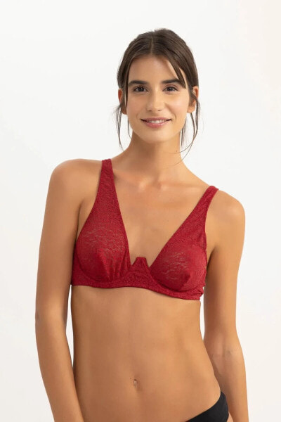 Fall In Love Dantelli Kapsız Pedsiz Balenli Bra A8422ax23wn