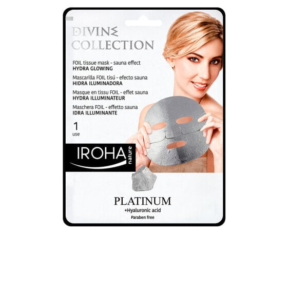 PLATINUM tissue hydra-glowing face mask 1 use