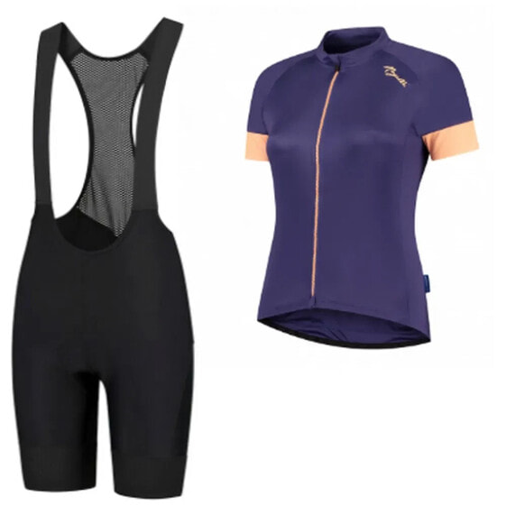 ROGELLI Power Modesta Short Sleeve Jersey And Bib Shorts Set