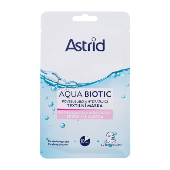 Astrid Aqua Biotic Anti-Fatigue and Quenching Tissue Mask 1 St. gesichtsmaske für Frauen