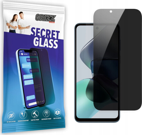 GrizzGlass Szkło prywatyzujące GrizzGlass SecretGlass Motorola Moto G30