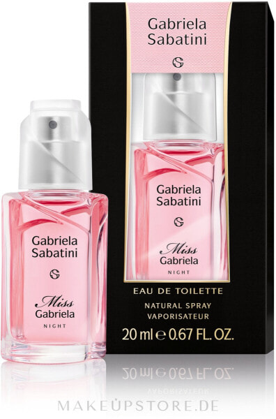 Gabriela Sabatini Miss Gabriela Night - Eau de Toilette 20 ml