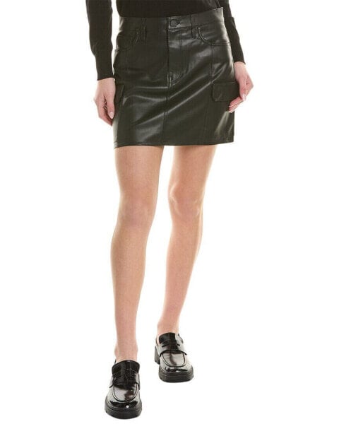 Hudson Jeans Cargo Viper Mini Skirt Women's Black 26