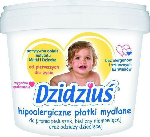 Dzidziuś Płatki mydlane do prania wiadereczko 400g