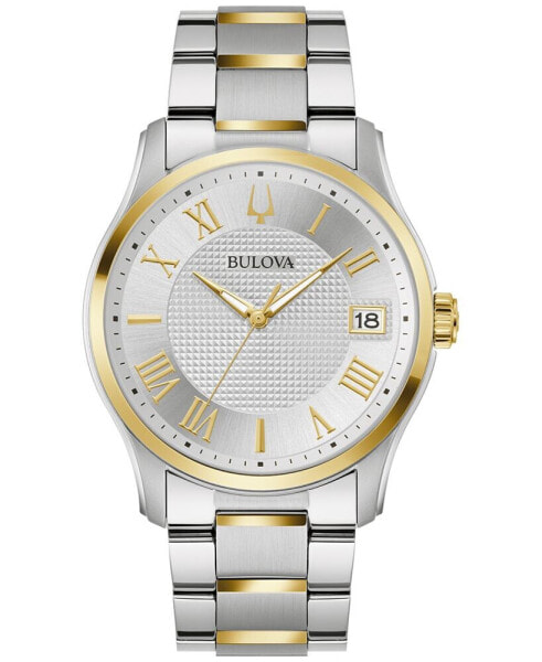 Часы Bulova Classic Wilton Two-Tone 41mm