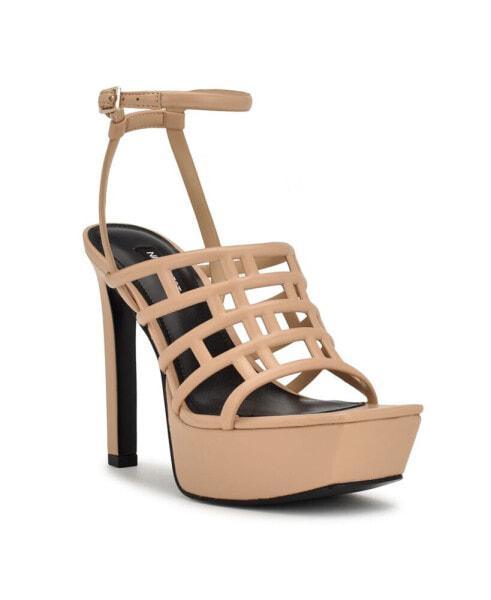 Women's Kelinda Square Toe Stiletto Dress Sandals