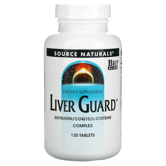 Витамины для печени Source Naturals Liver Guard, 120 таблеток