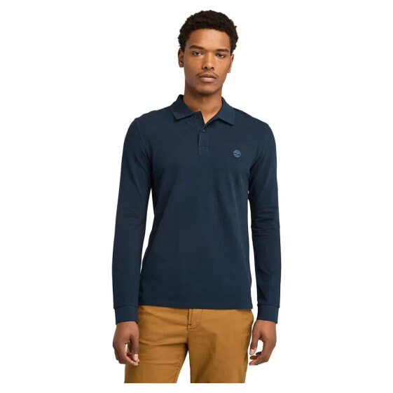 TIMBERLAND Millers River Pique long sleeve polo