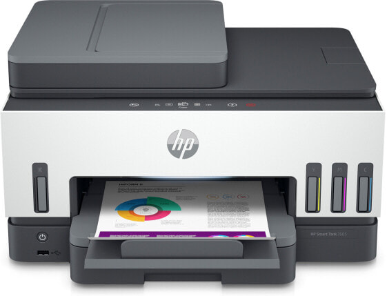 HP Smart Tank 7 605 - Multifunktionsdrucker - Fax - Inkjet
