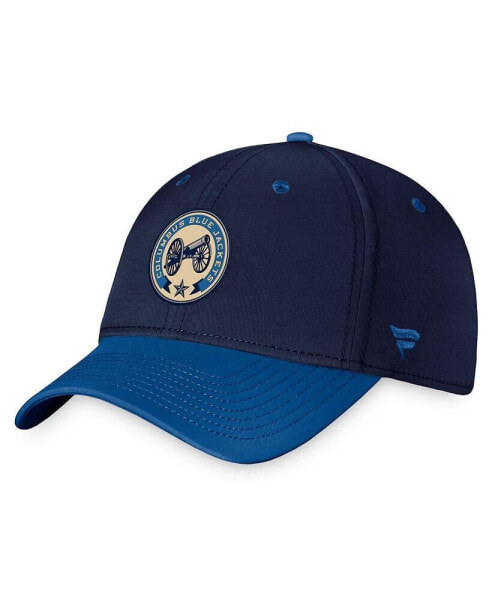 Men's Navy Columbus Blue Jackets Authentic Pro Alternate Jersey Flex Hat