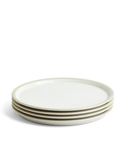 Urban Dining Plate/Lid White Set of 4