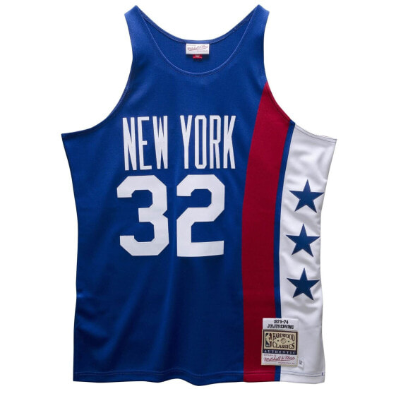 MITCHELL & NESS NBA AUTHENTIC ROAD JERSEY NEW JERSEY NETS 73-74 JULIUS ERVING