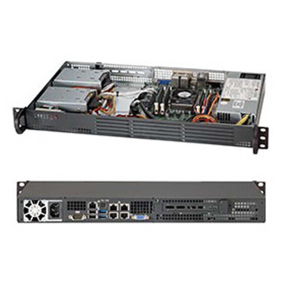 SUPER MICRO CSE-504-203B 1U Rack