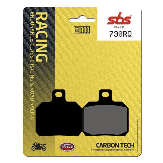 SBS Rq Hi-Tech Road Racing 730RQ Carbon Organic Brake Pads