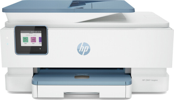 HP ENVY Inspire 7921e All-in-One Printer - Home - Print - copy - scan - 35-sheet ADF - Thermal inkjet - Colour printing - 4800 x 1200 DPI - A4 - Direct printing - Blue - White