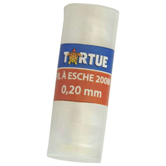 Леска для рыбалки TORTUE Elastic Line 200 м 0,20 мм