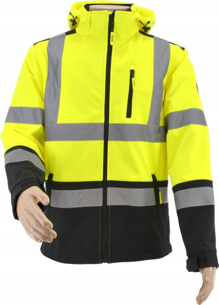 Kurtka męska AWTools AWTOOLS KURTKA SOFTSHELL BLUZA T3/ ODBLASKOWA/ XXL