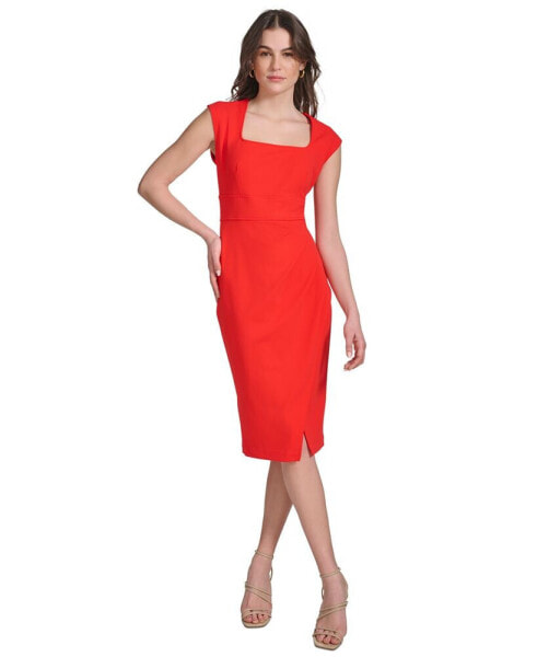 Women's Ruched Sheath Dress